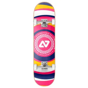 Hydroponic Circular Komplet Skateboard - Magenta