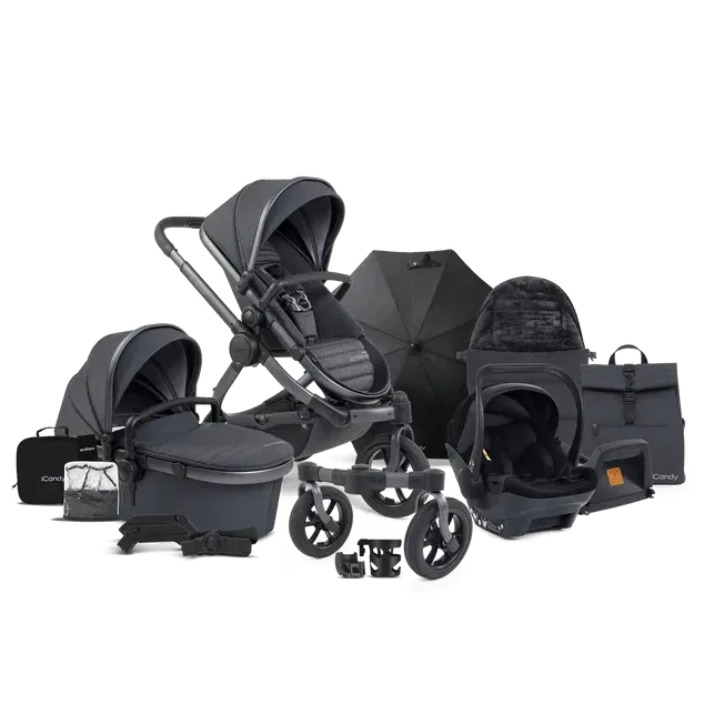 iCandy Peach 7 All-Terrain (Cocoon) Travel System - Storm