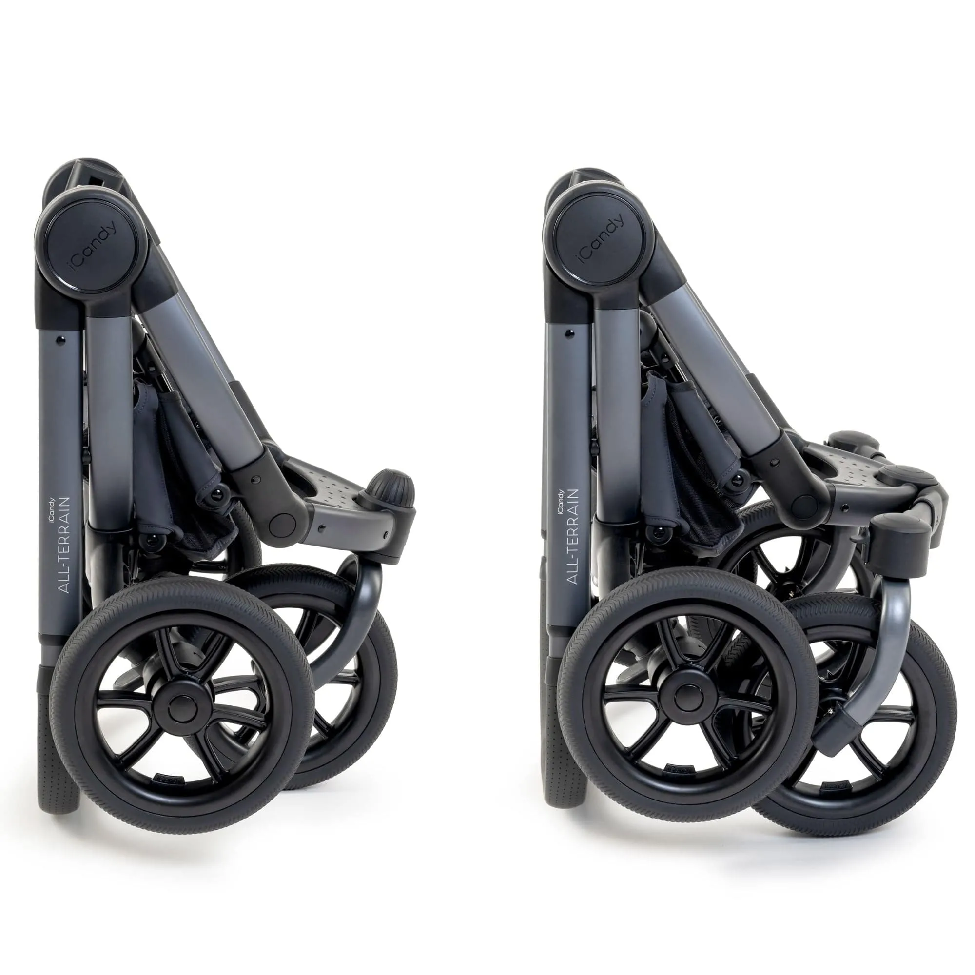 iCandy Peach 7 All Terrain Complete Twin Cocoon Bundle in Storm