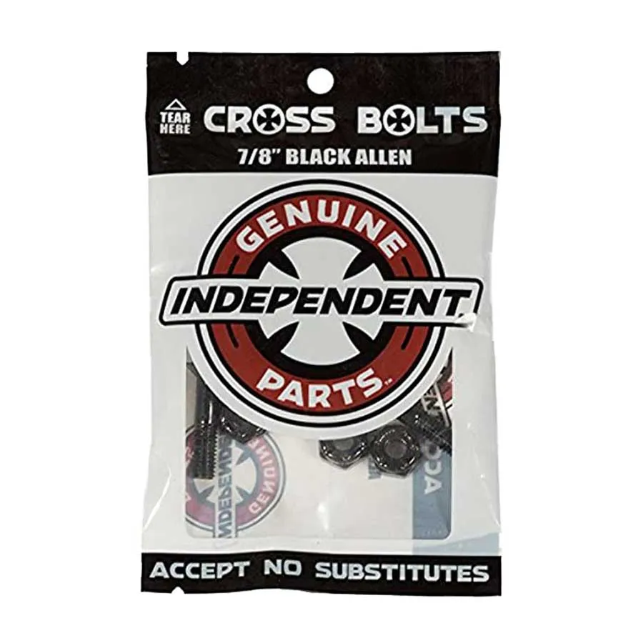Independent Hardware 7/8" Allen  Black