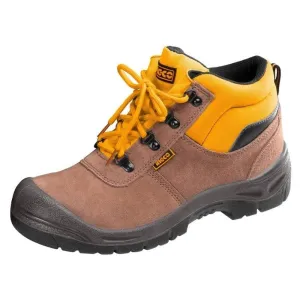 Ingco Safety Boots with Steel Toe Cap – SSH02SB