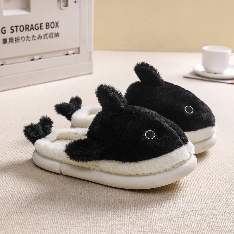 INSTOCK-indoor women's plush warm non-slip new home cotton