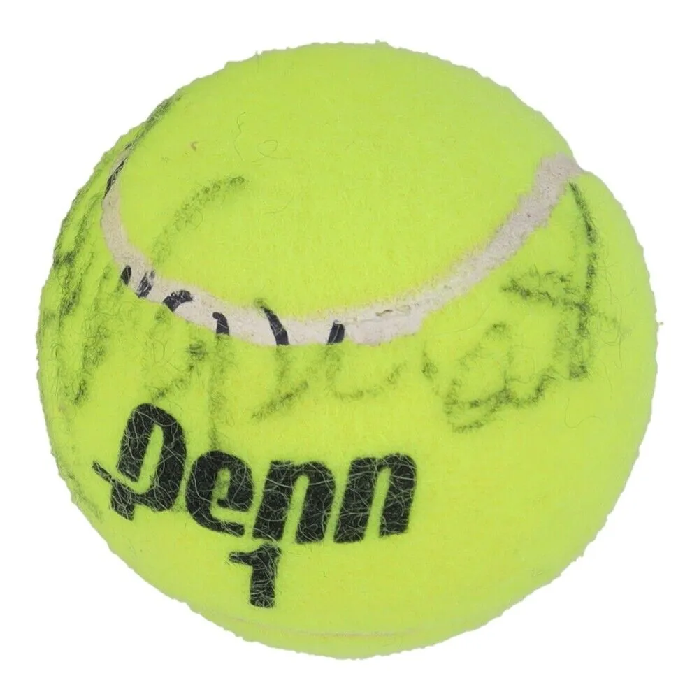 Jennifer Capriati Signed Tennis Ball (Beckett LOA) 1992 Olympic Gold Medalist
