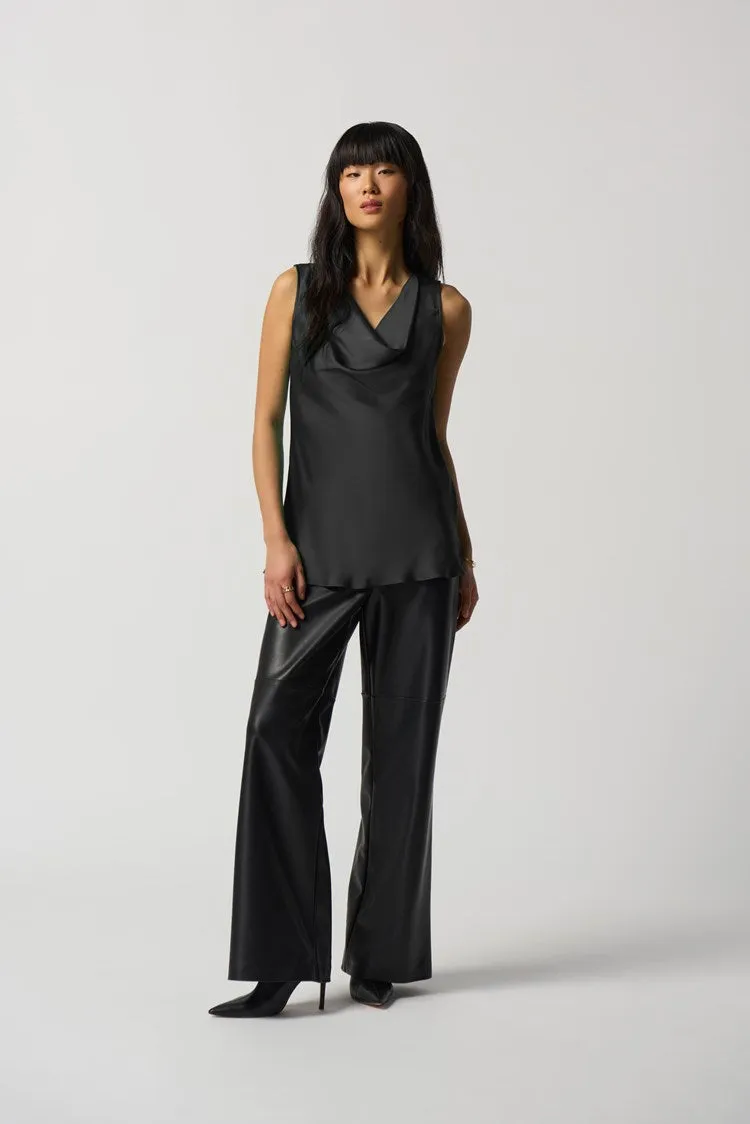 Joseph Ribkoff Cowl Neck Satin Top