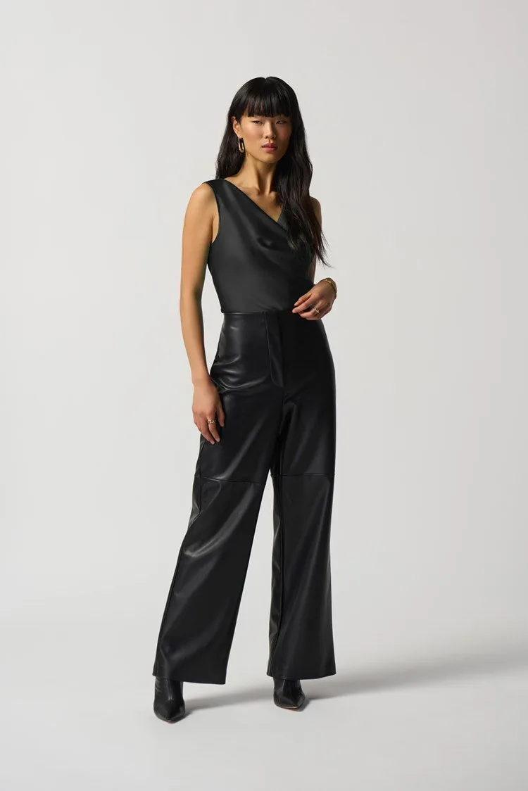 Joseph Ribkoff Cowl Neck Satin Top