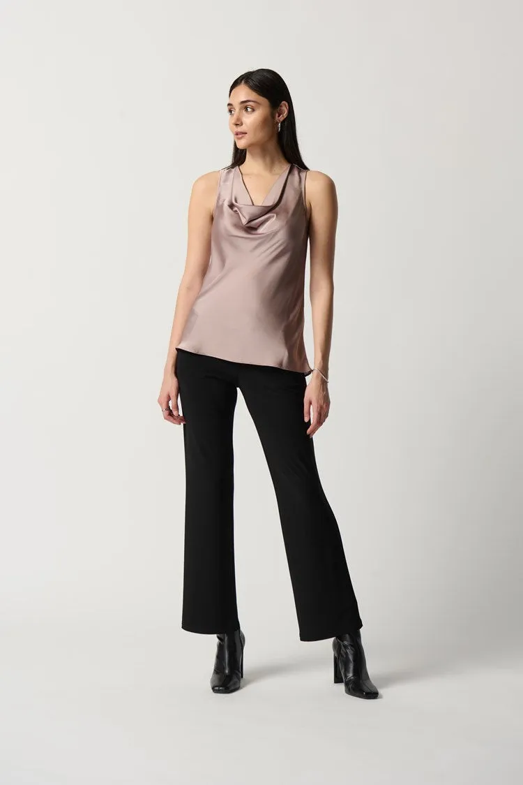 Joseph Ribkoff Cowl Neck Satin Top