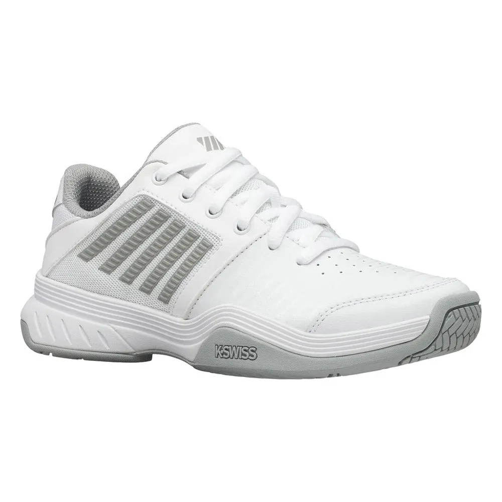 K-Swiss Court Express Women's Tennis Shoe (White/Silver)