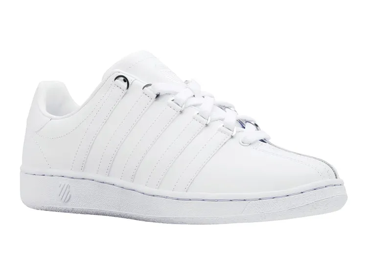 K-Swiss Men's Classic VN Court Shoes in White/White