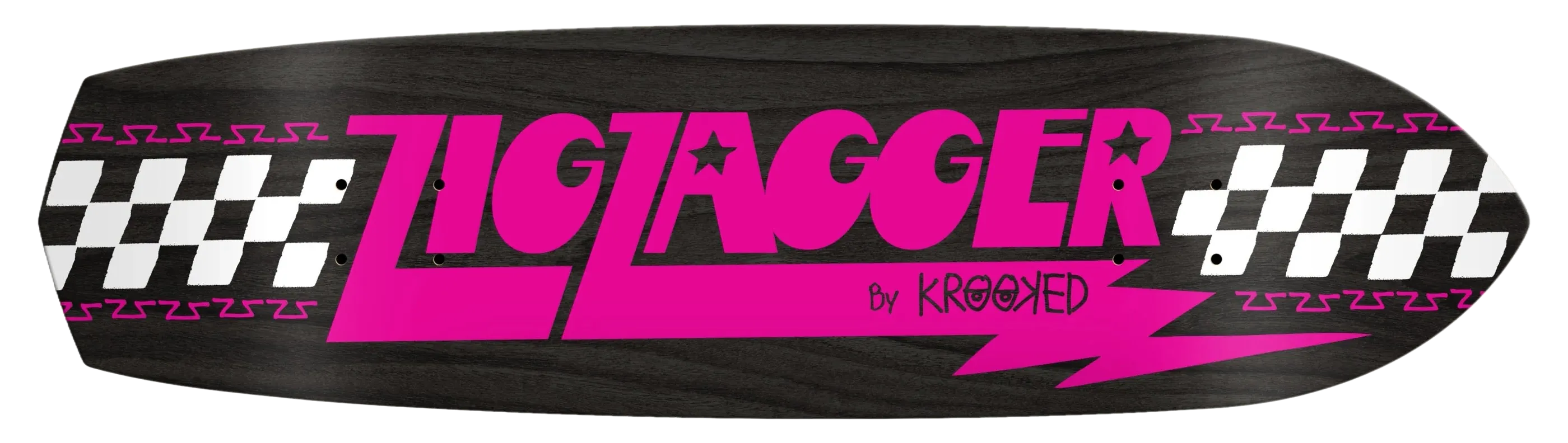 Krooked Zig Zagger OG  Deck - 8.62 -