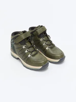Lace-up Velcro Men's Trekking Boots