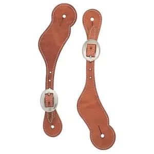 Ladies Shaped Harness Leather Spur Straps from Weaver Leather