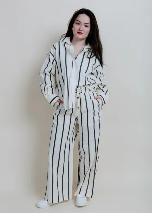 Lake Como Striped Button Down