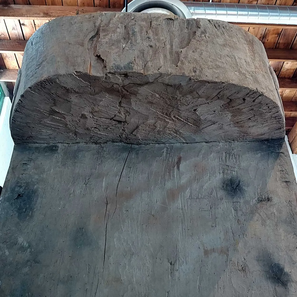 Large Rare Indonesian Bali Teak Tribal Low Bed