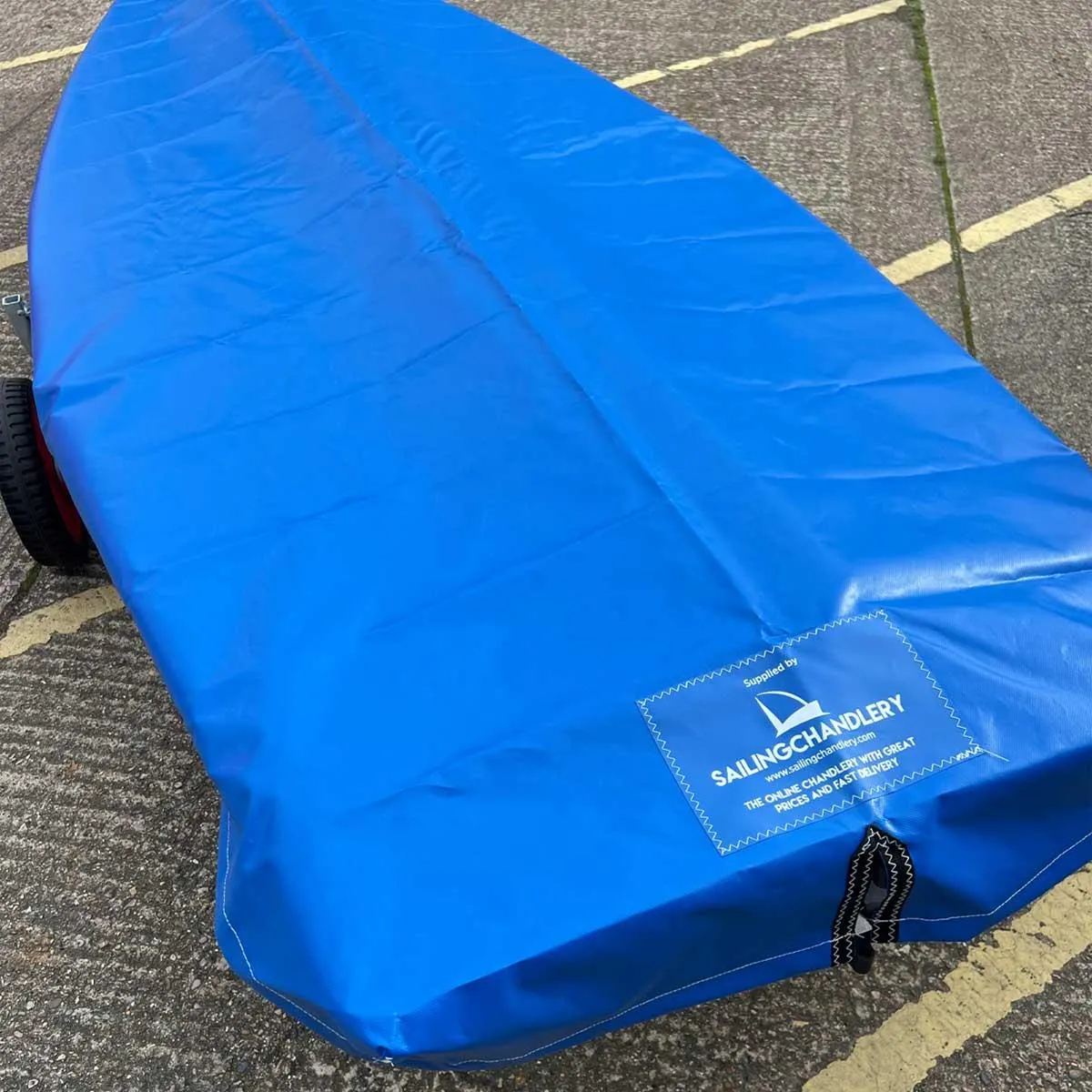 Laser 1 Boat Cover Package  - PVC Blue Top Cover and Nylon Undercover Package