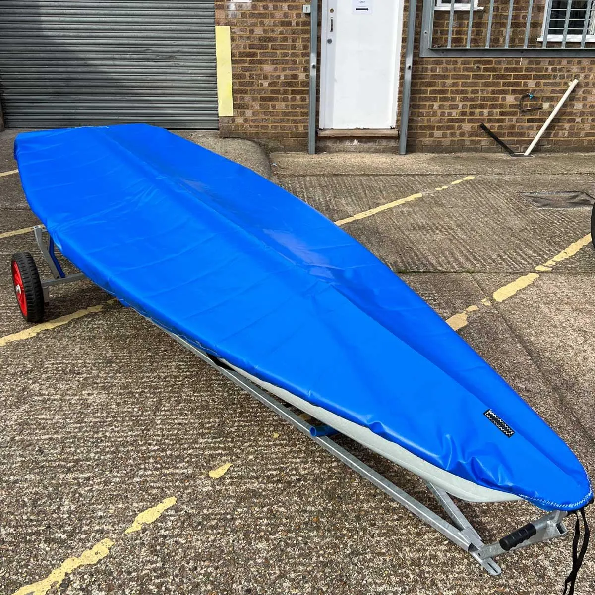 Laser 1 Boat Cover Package  - PVC Blue Top Cover and Nylon Undercover Package