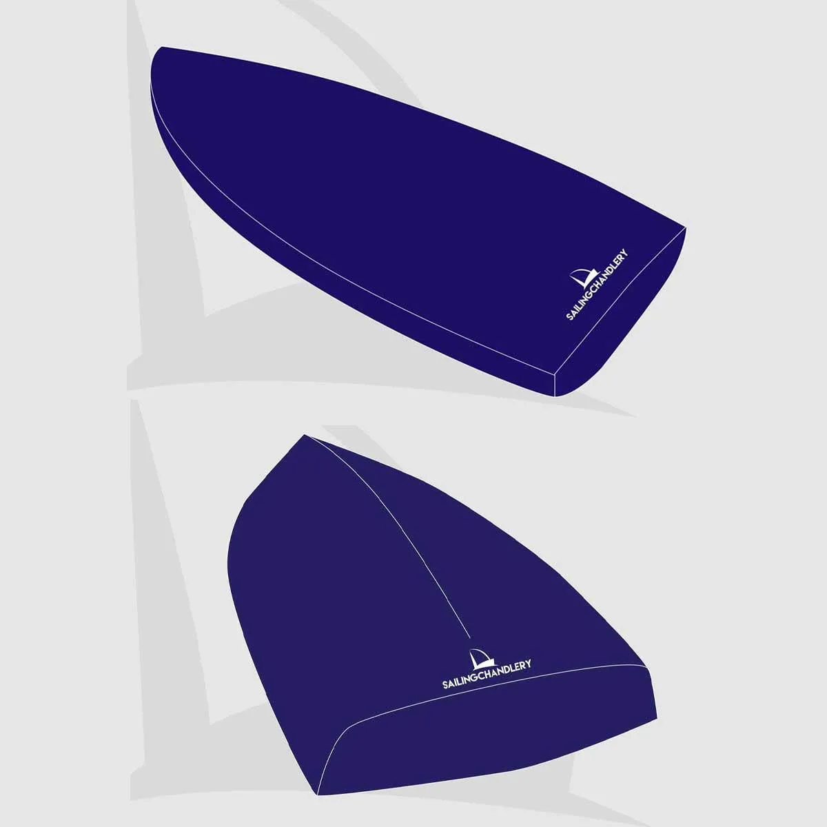 Laser 1 Boat Cover Package  - PVC Blue Top Cover and Nylon Undercover Package
