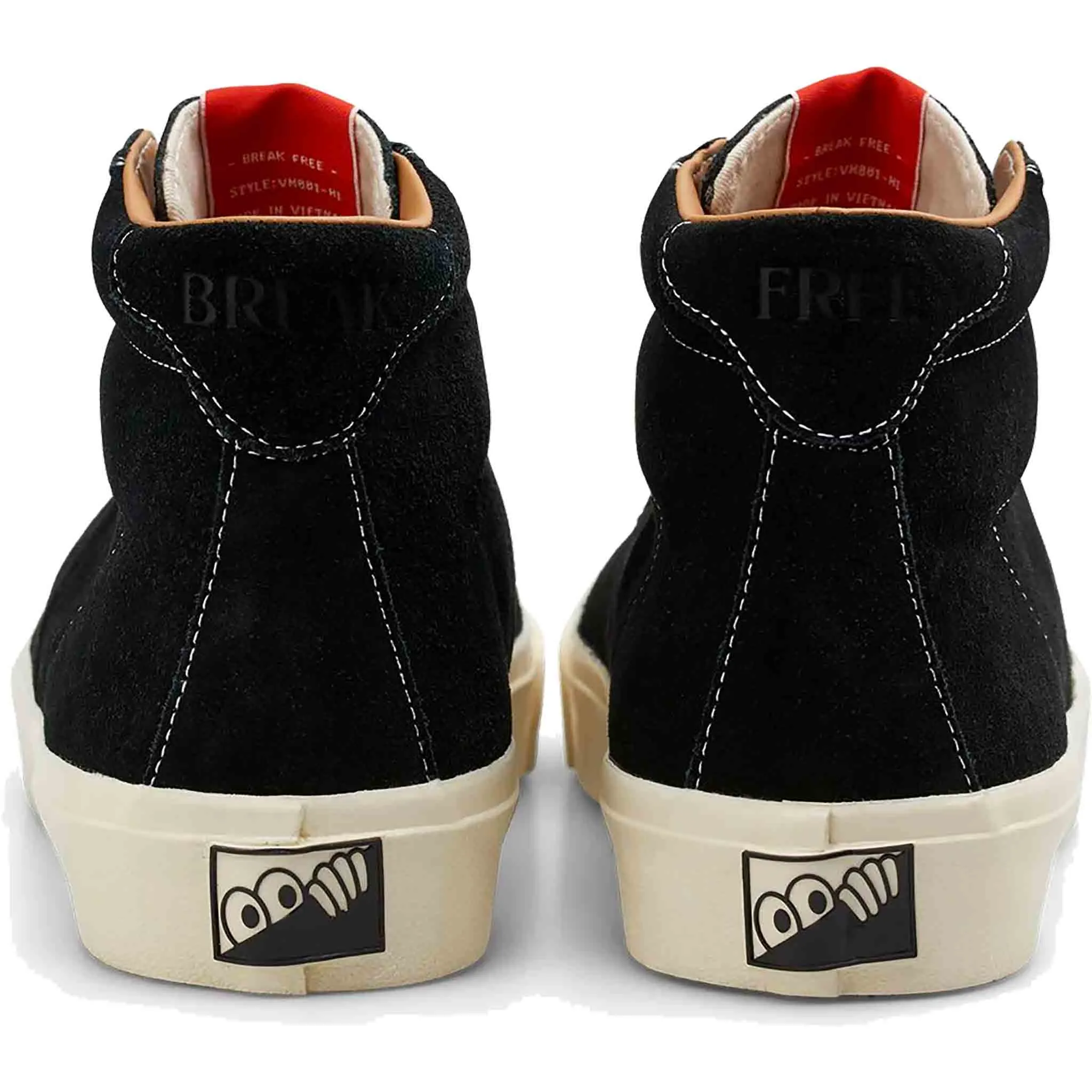 Last Resort AB VM001 Hi Suede Black White