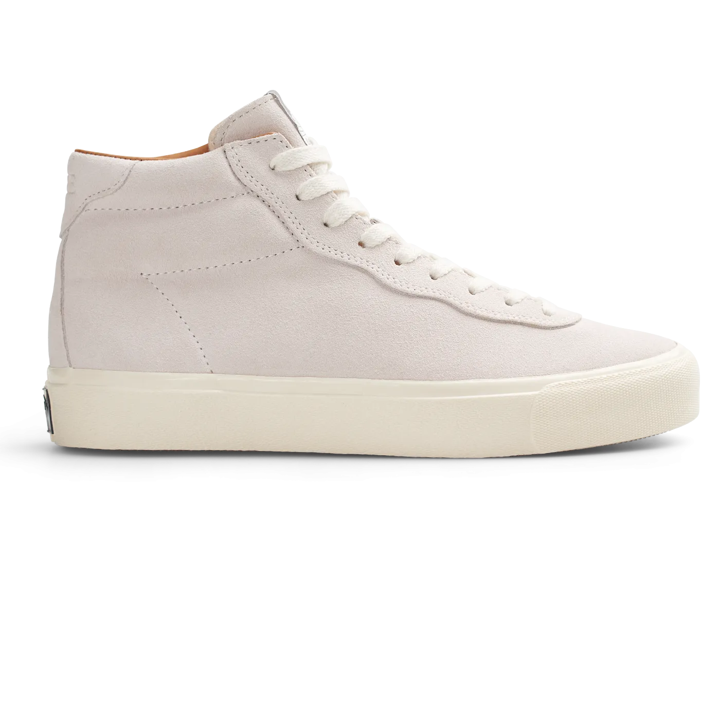 Last Resort VM001 Suede Hi White/White Skateboard Shoe