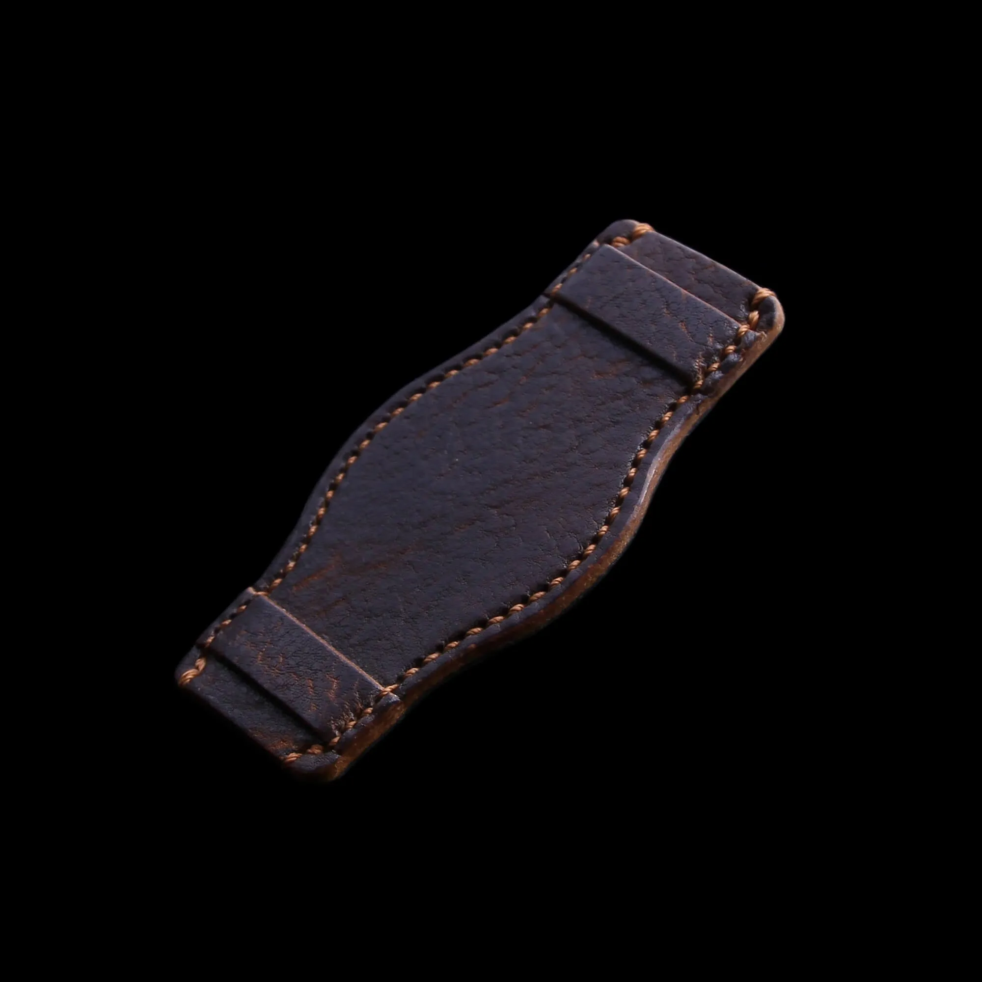 Leather Bund Pad, Style II Gobi Cognac