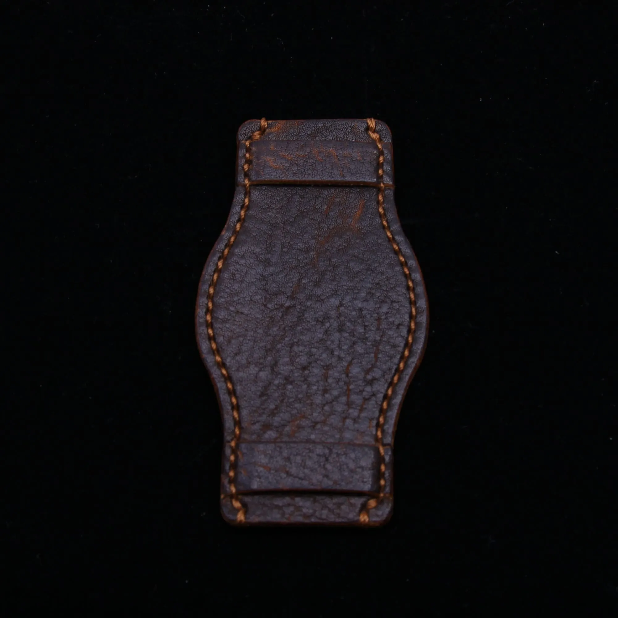 Leather Bund Pad, Style II Gobi Cognac