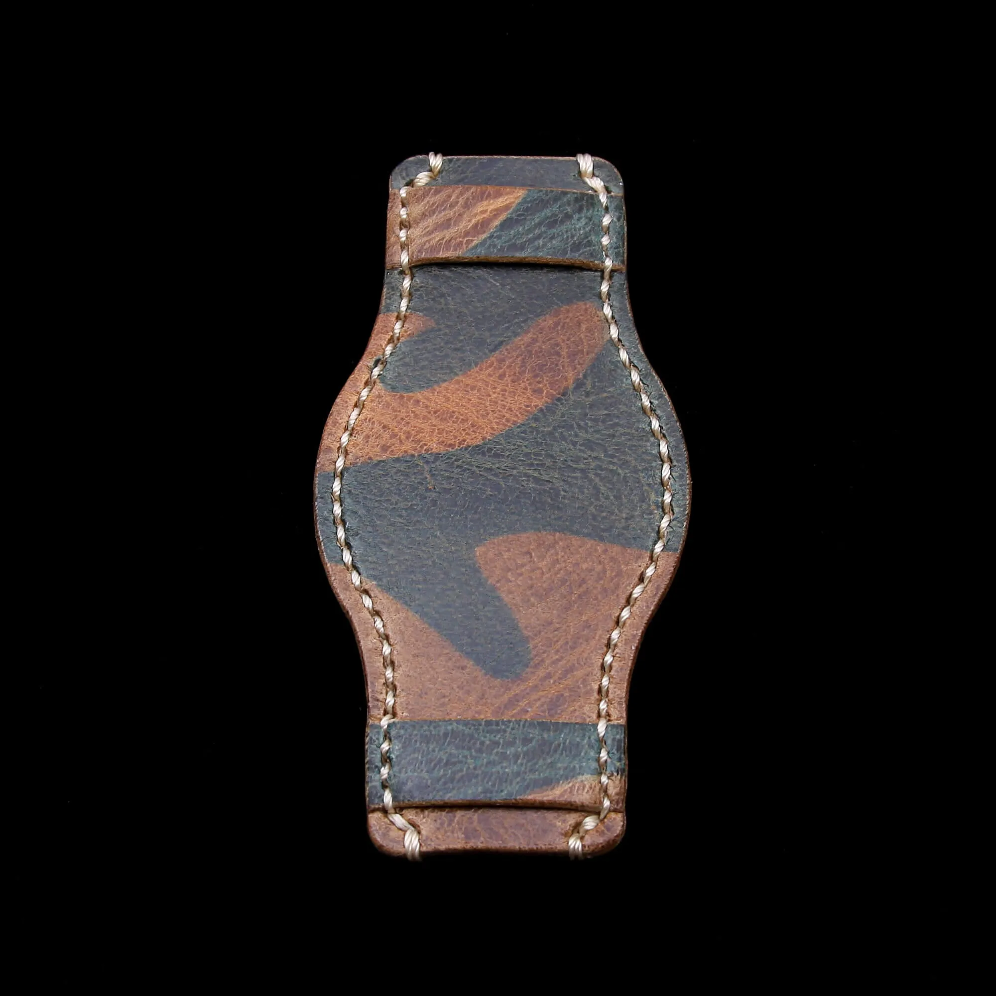 Leather Bund Pad, Style II Military 101