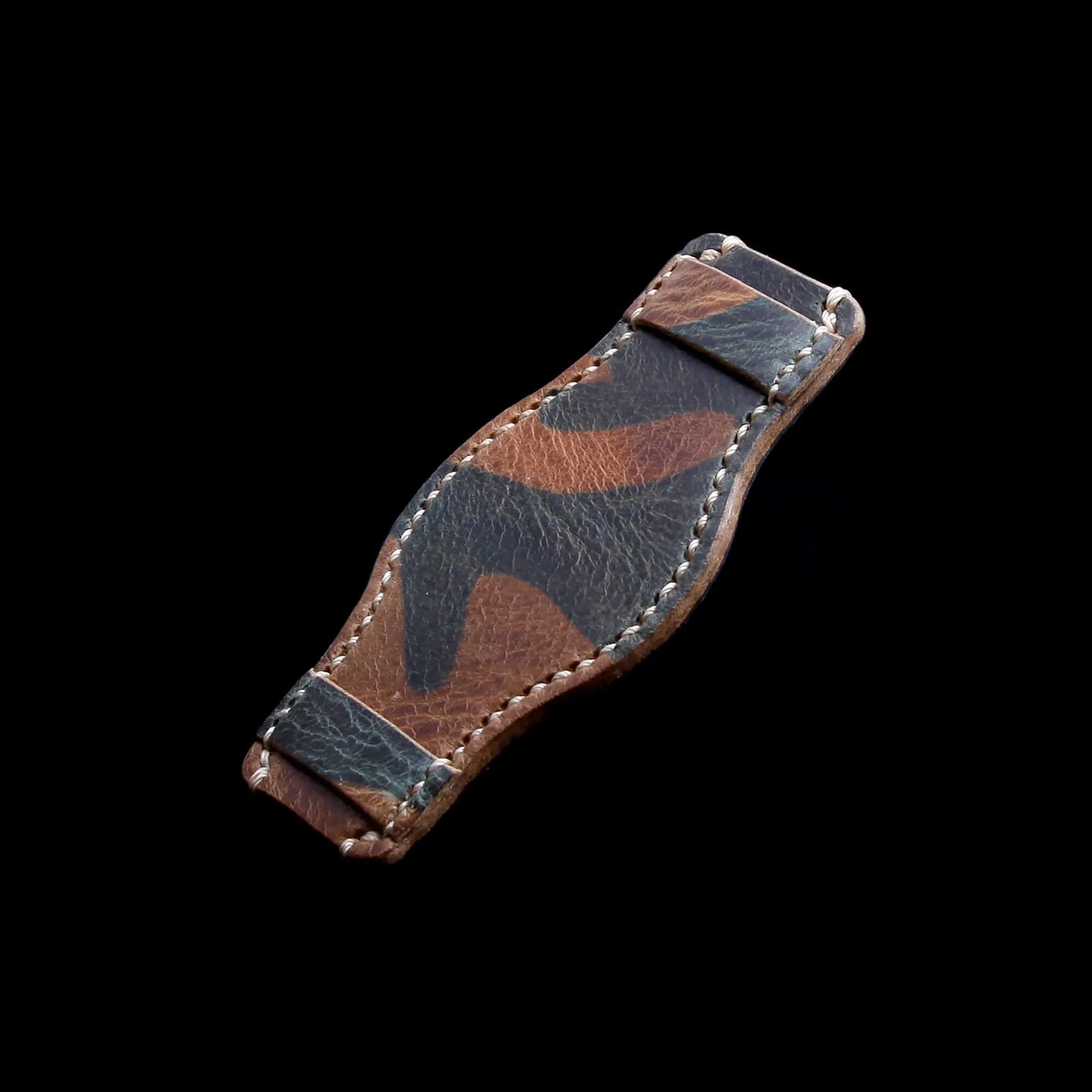 Leather Bund Pad, Style II Military 101