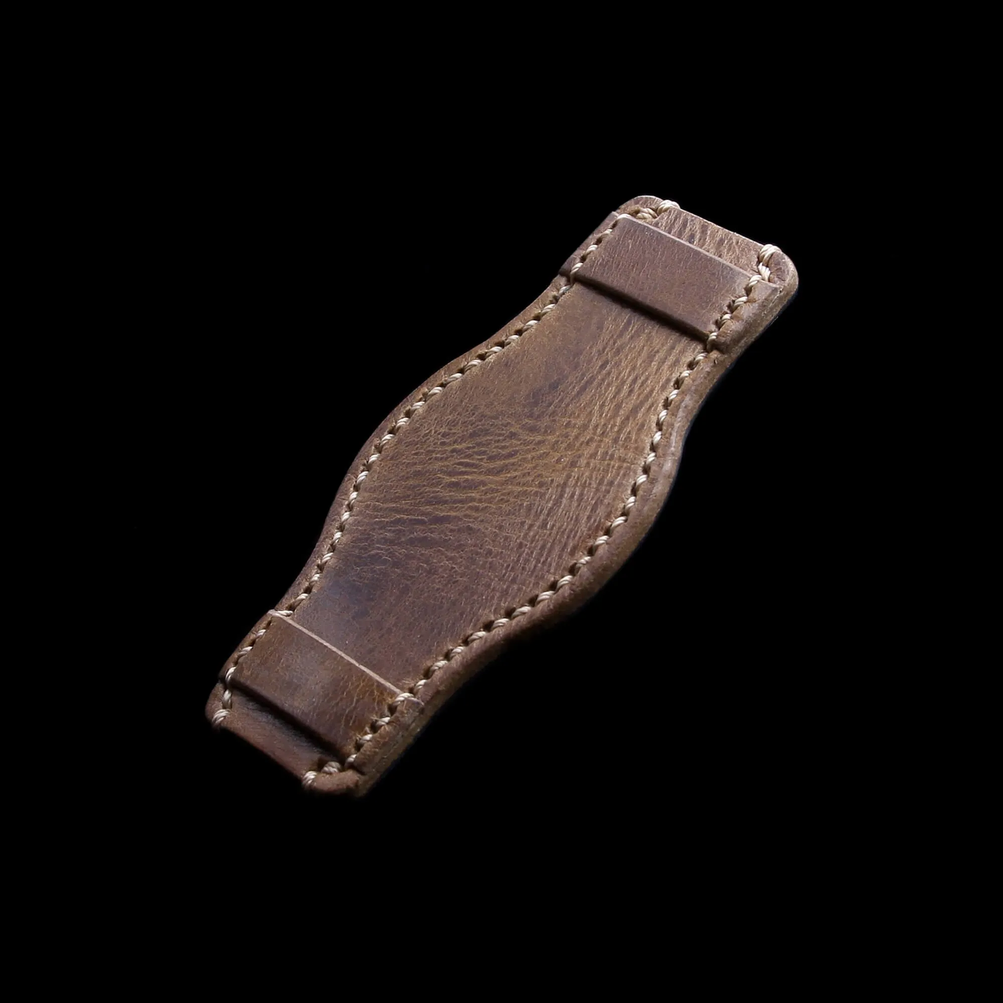 Leather Bund Pad, Style II Military 102