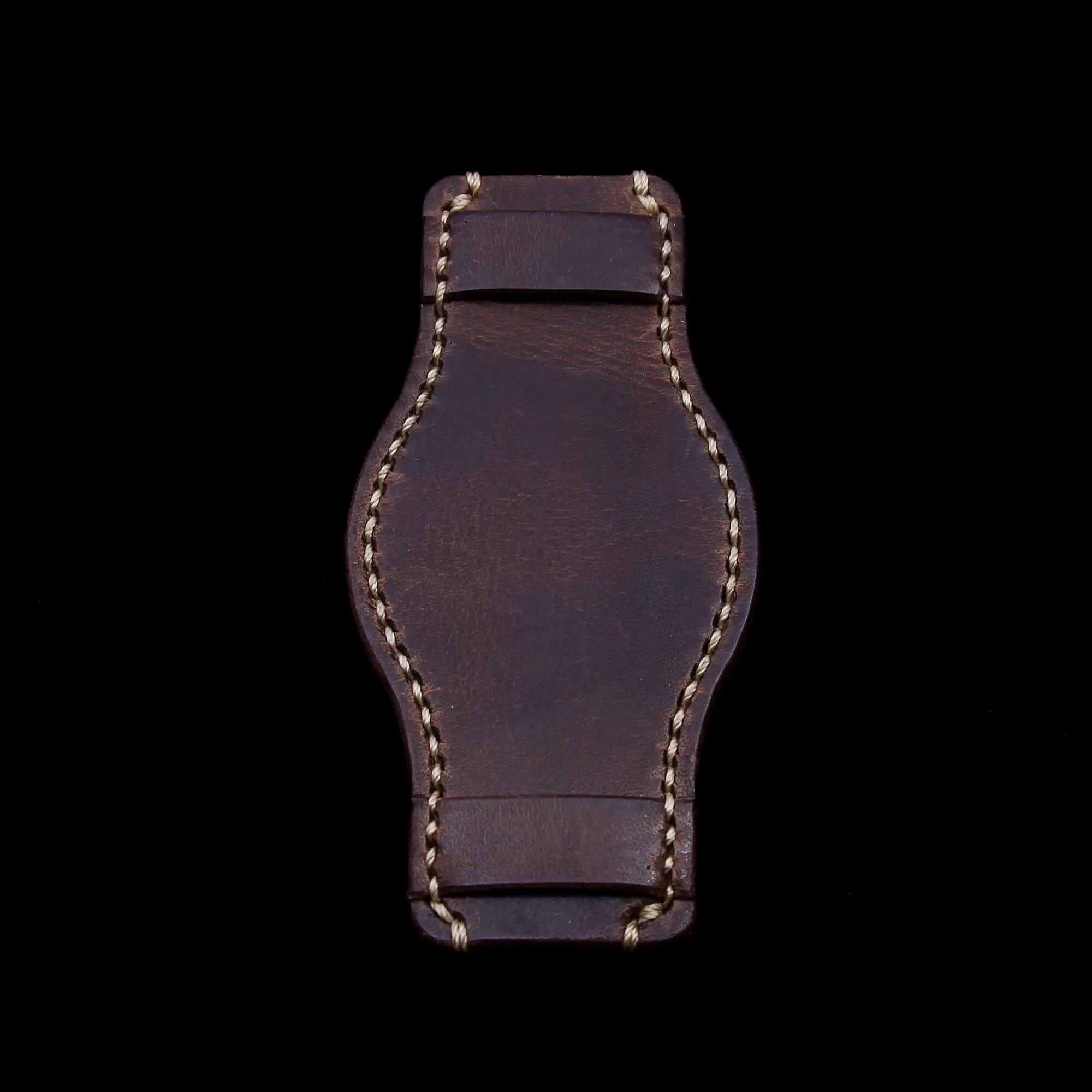 Leather Bund Pad, Style II Military 103