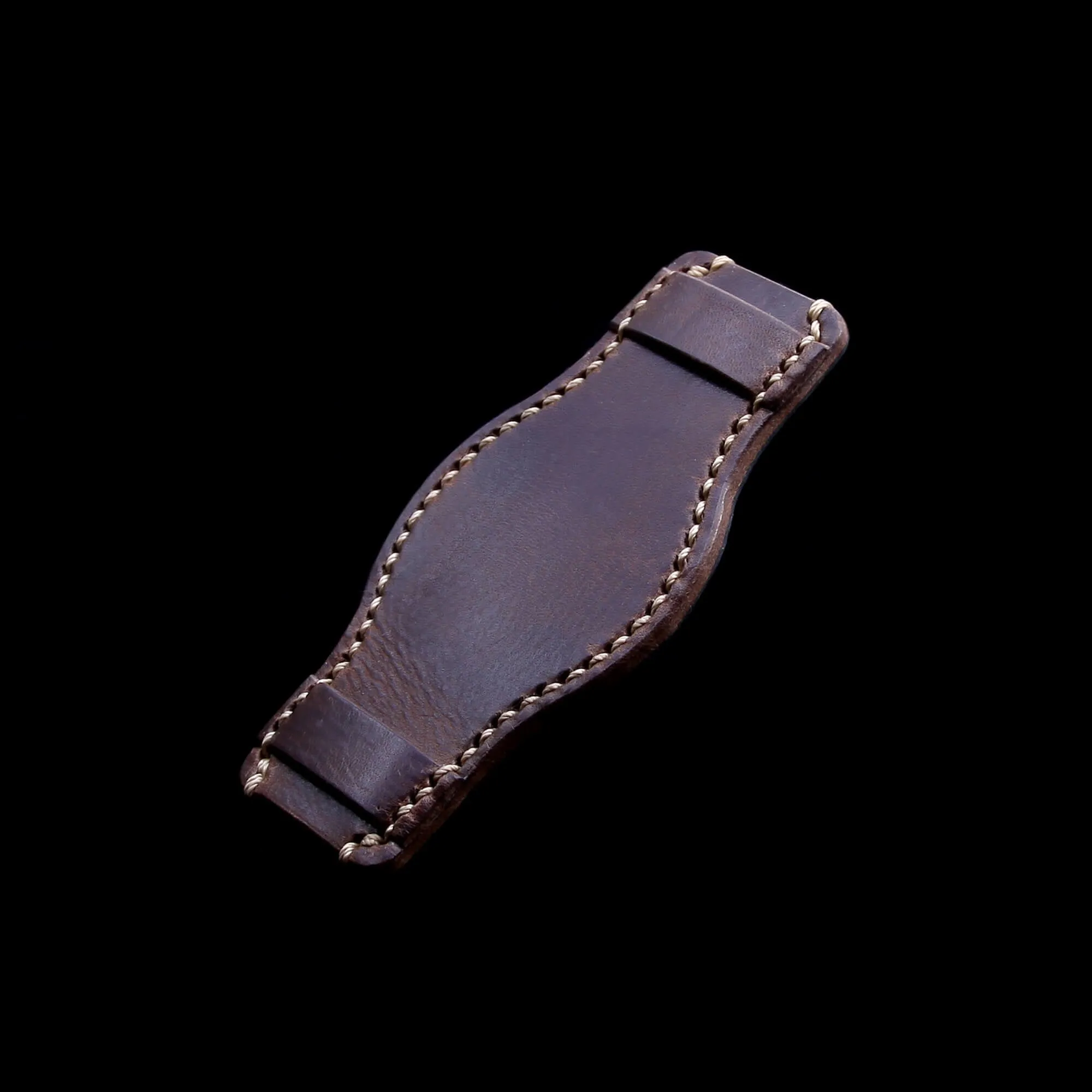 Leather Bund Pad, Style II Military 103