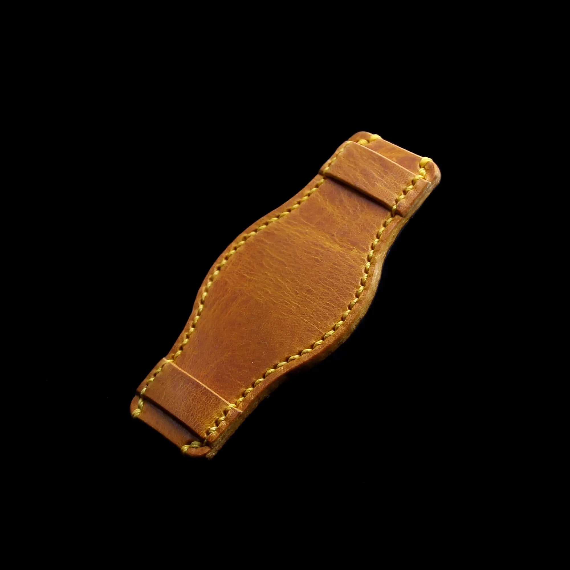 Leather Bund Pad, Style II Military 104