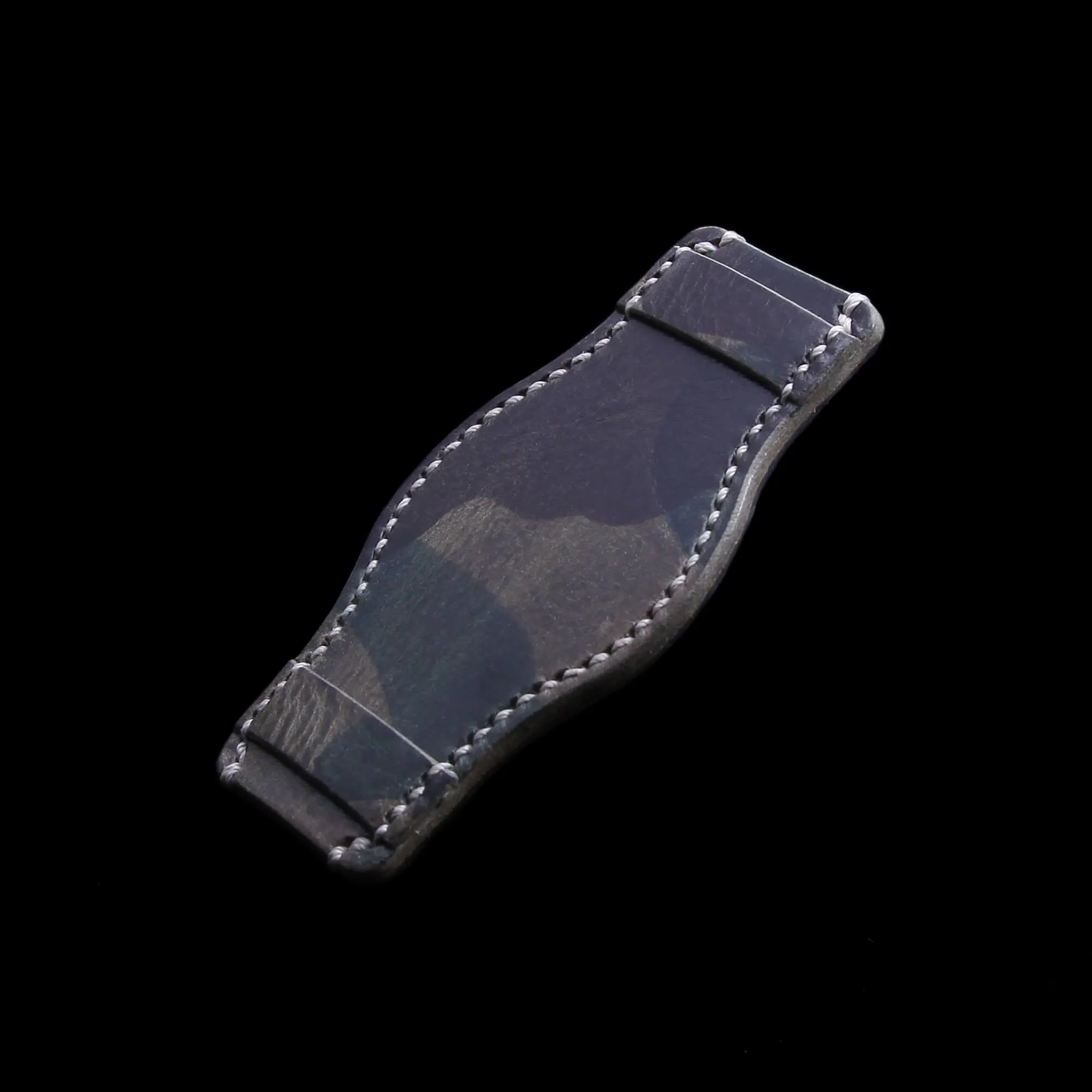 Leather Bund Pad, Style II Military 107
