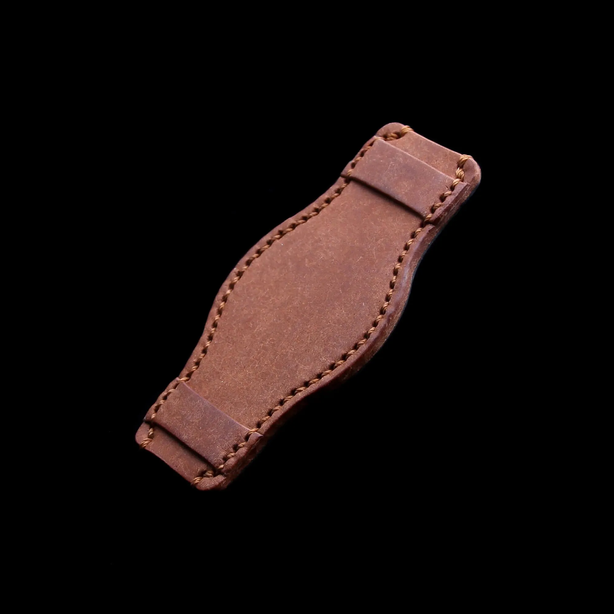 Leather Bund Pad, Style II Rustic Russet