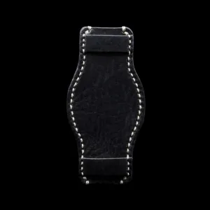 Leather Bund Pad, Style II Vintage NERO (Black)