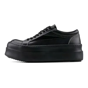 Leather Inverted Sneakers