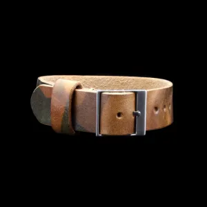 Leather Watch Strap, Classic RAF II Military 101