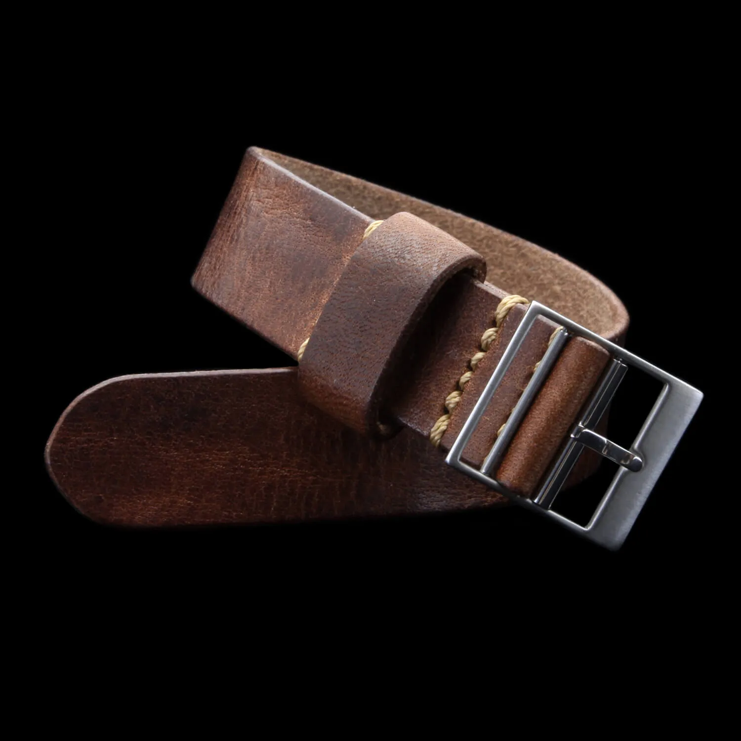 Leather Watch Strap, Classic RAF II Vintage 405
