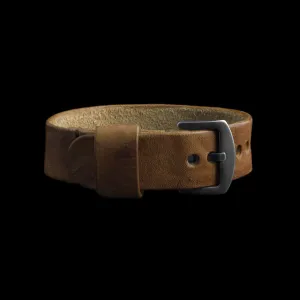 Leather Watch Strap, Classic RAF Vintage 401