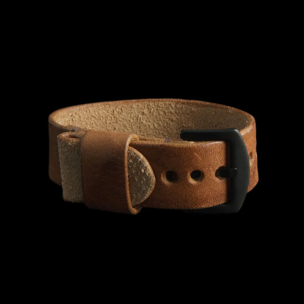 Leather Watch Strap, Classic RAF Vintage 401