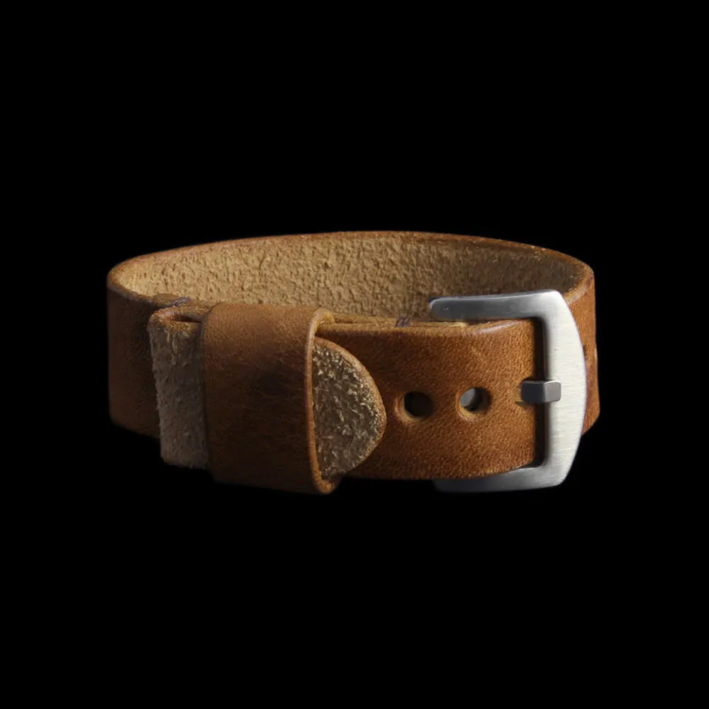 Leather Watch Strap, Classic RAF Vintage 401