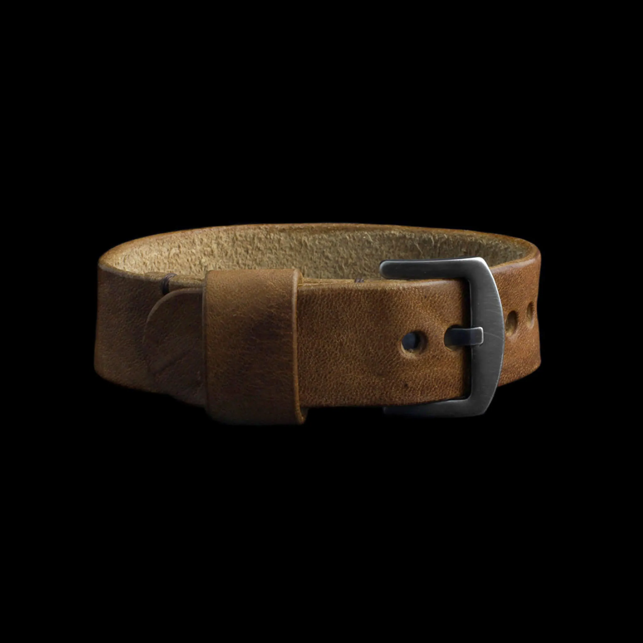 Leather Watch Strap, Classic RAF Vintage 401