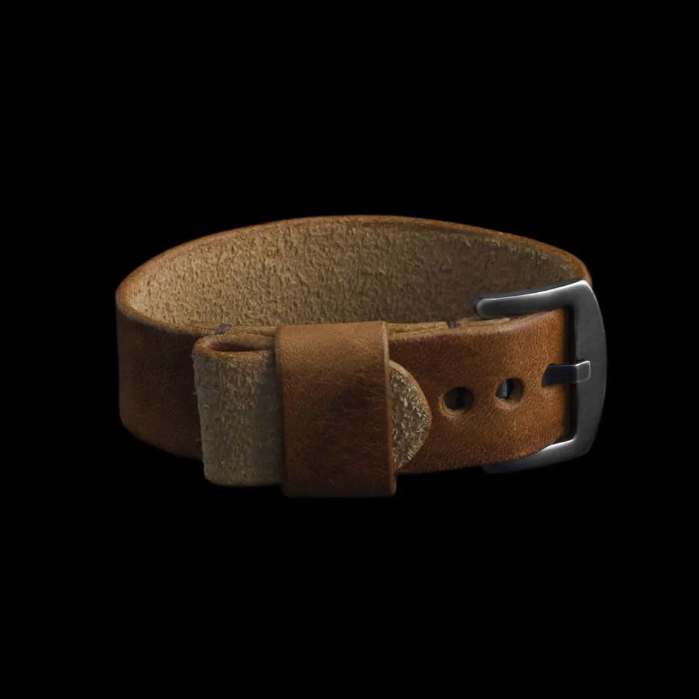 Leather Watch Strap, Classic RAF Vintage 401