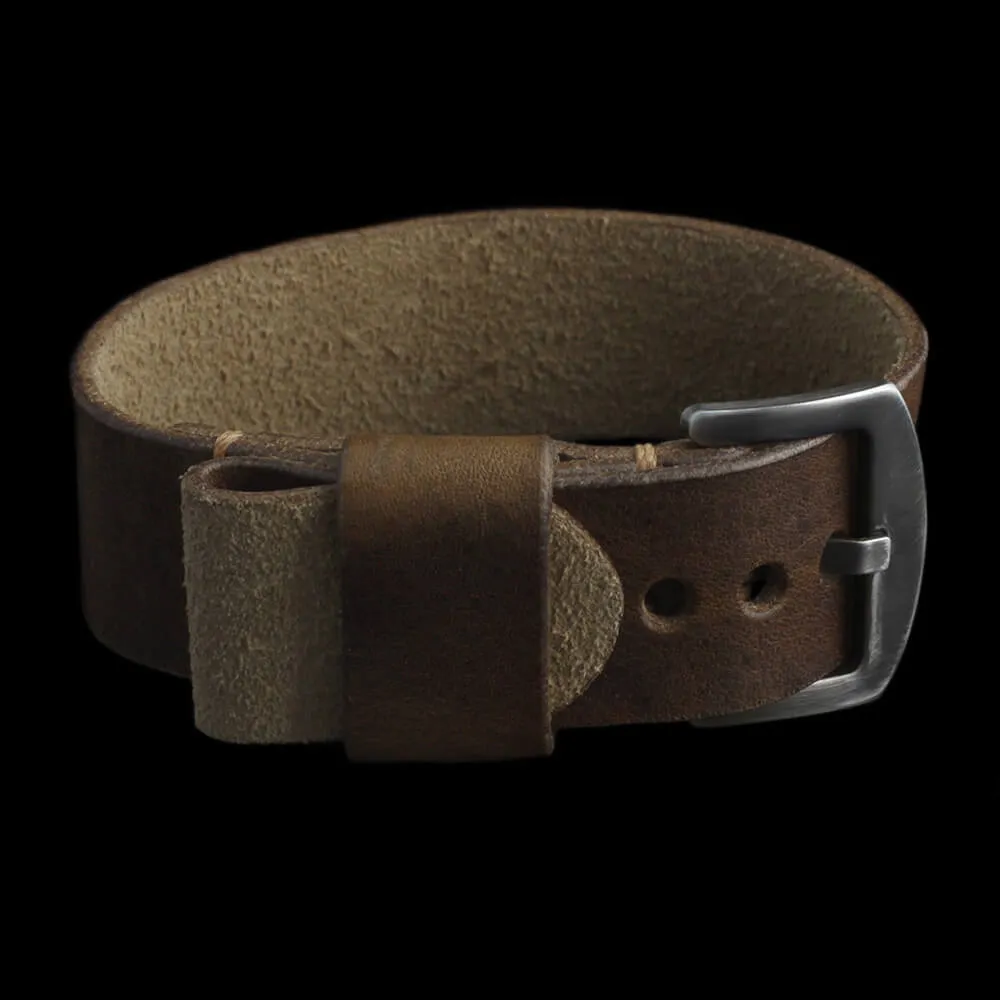 Leather Watch Strap, Classic RAF Vintage 402