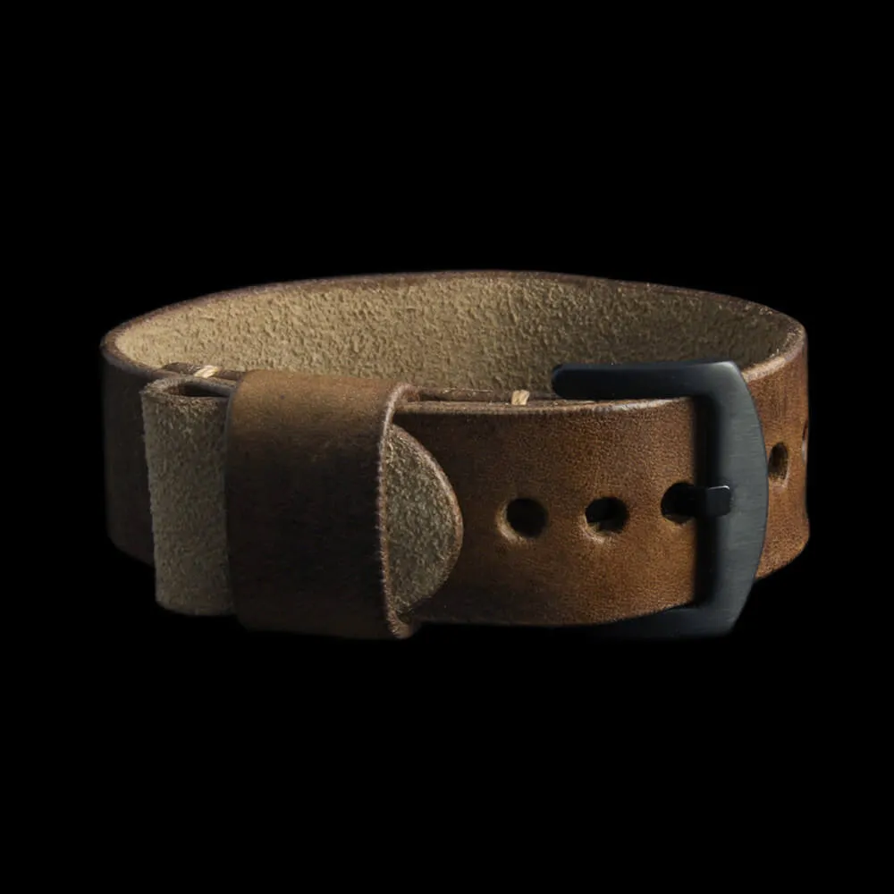 Leather Watch Strap, Classic RAF Vintage 402