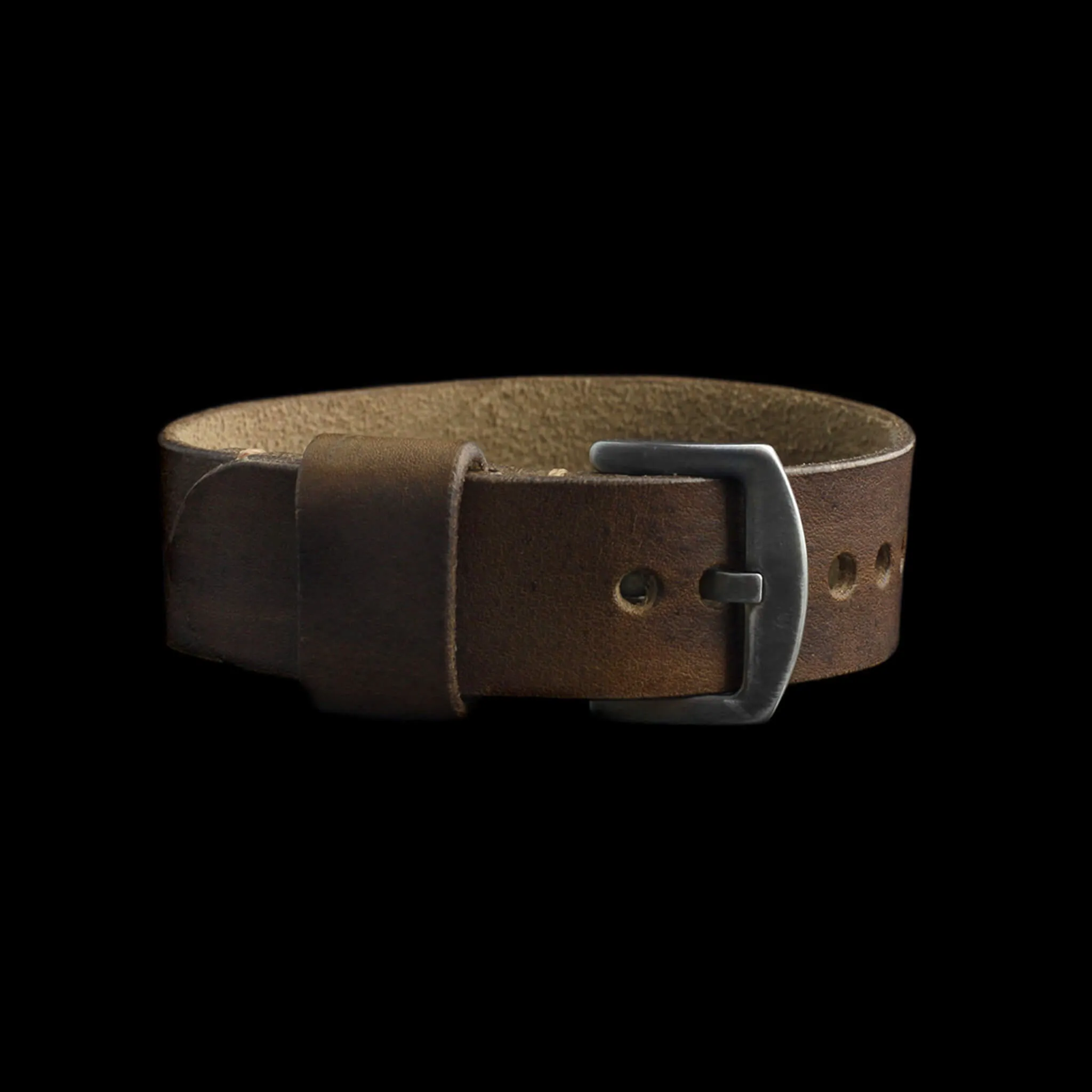 Leather Watch Strap, Classic RAF Vintage 402
