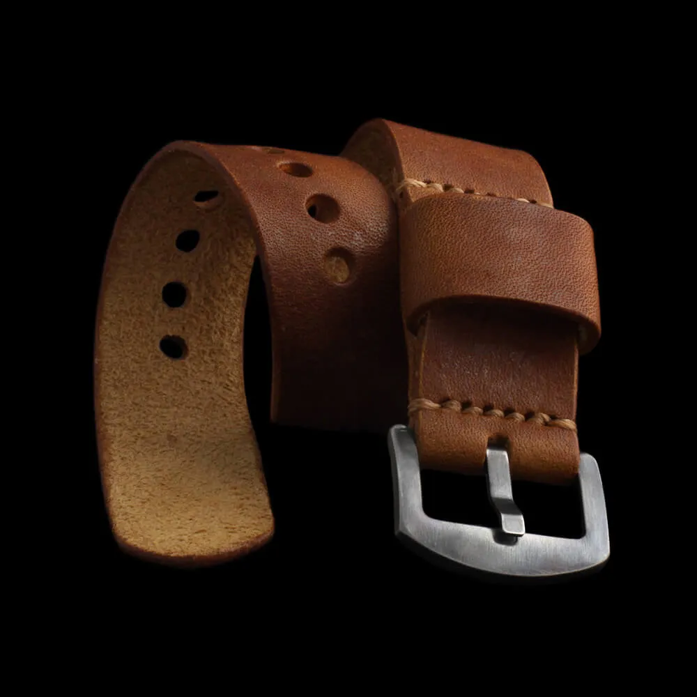 Leather Watch Strap, Classic RAF Vintage 403
