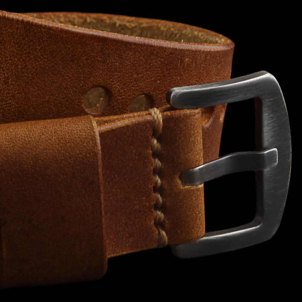 Leather Watch Strap, Classic RAF Vintage 403