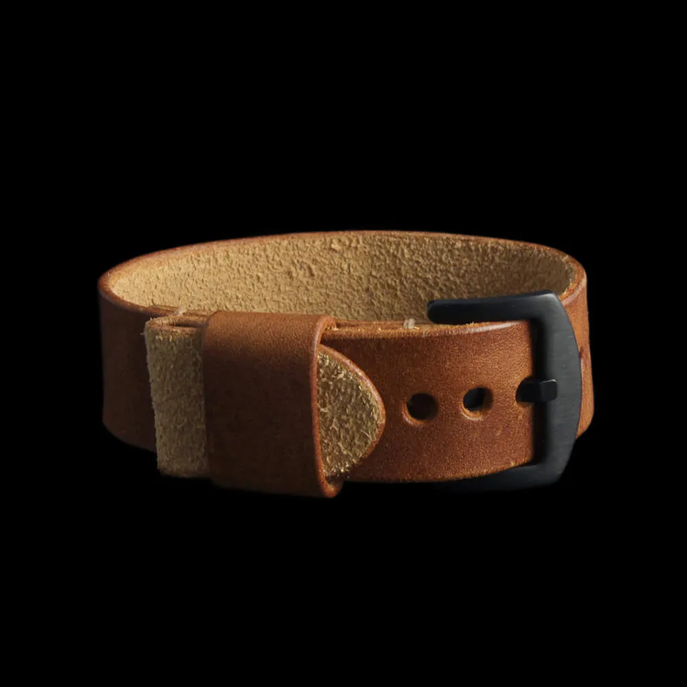 Leather Watch Strap, Classic RAF Vintage 403