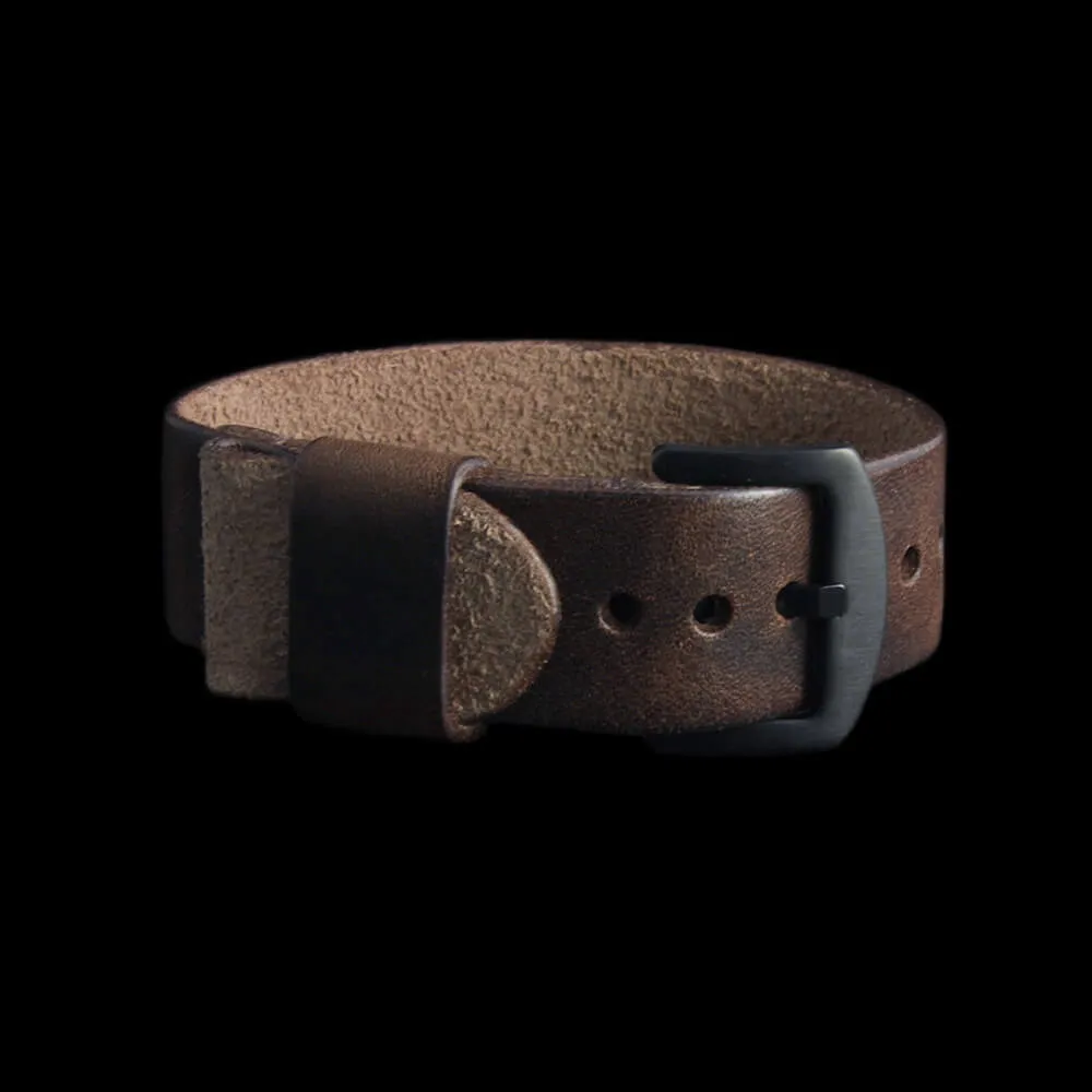 Leather Watch Strap, Classic RAF Vintage 405