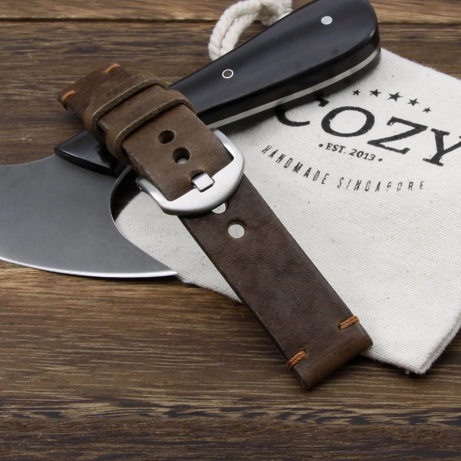 Leather Watch Strap, Vintage 404 | For Apple Watch