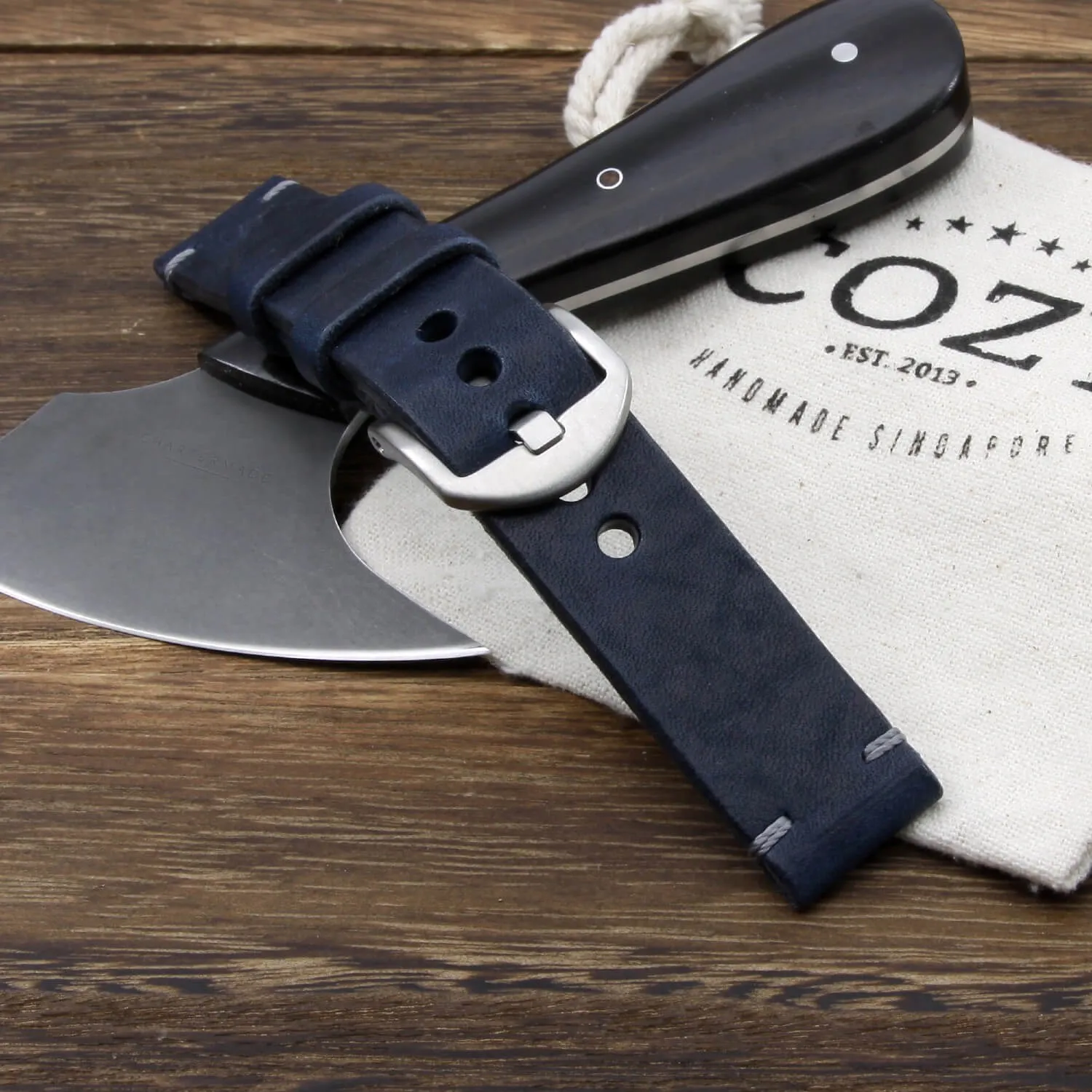 Leather Watch Strap, Vintage 407 | For Apple Watch